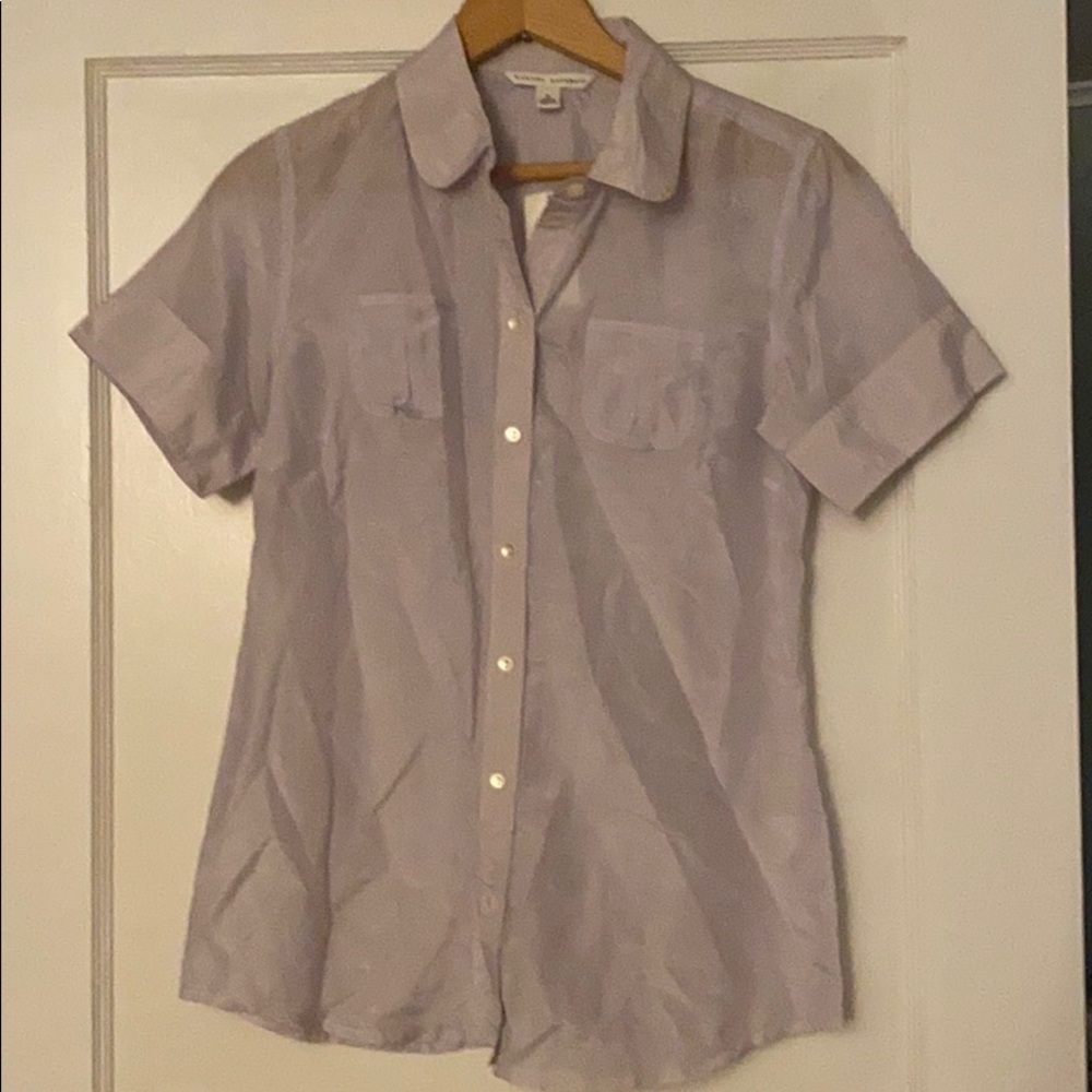 Banana Republic Sheer button down